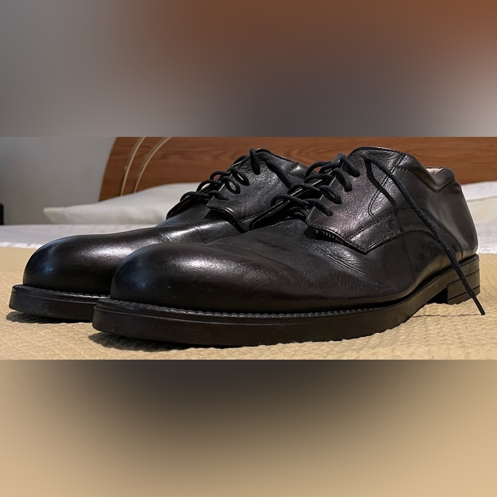 Hunter Men’s Dress Shoes Black Smooth Leather Size 9.5